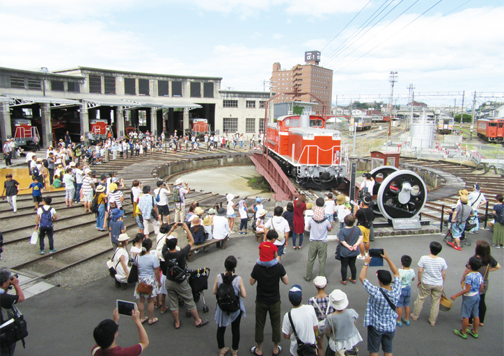 祝！津山まなびの鉄道館「開館10周年」＜中心市街地＞